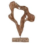 ΕΠΙΤΡΑΠΕΖΙΟ ΔΙΑΚΟΣΜΗΤΙΚΟ HM7715 ΑΠΟ ΜΑΣΙΦ ΞΥΛΟ ΤEAK WHITEWASH 41,5Χ15Χ63Y ΕΚ. - Image 3