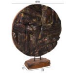 ΕΠΙΤΡΑΠΕΖΙΟ ΔΙΑΚΟΣΜΗΤΙΚΟ ΜΑΣΙΦ ΞΥΛΟ ΤEAK ΦΥΣΙΚΟ HM7718 50X15X64YΕΚ. - Image 2