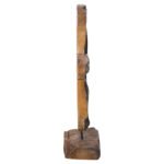 ΕΠΙΤΡΑΠΕΖΙΟ ΔΙΑΚΟΣΜΗΤΙΚΟ ΜΑΣΙΦ ΞΥΛΟ ΤEAK ΦΥΣΙΚΟ HM7718 50X15X64YΕΚ. - Image 4