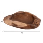 ΕΠΙΤΡΑΠΕΖΙΟ ΔΙΑΚΟΣΜΗΤΙΚΟ ΜΠΟΛ NOKI HM18297 ΞΥΛΟ ΤΕΑΚ--ΦΥΣΙΚΟ 60x46x15Yεκ - Image 2