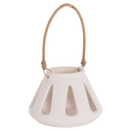 Αγόρασε ΕΠΙΤΡΑΠΕΖΙΟ ΦΑΝΑΡΙ ERANTYL HM4696.02S ΛΕΥΚΟ FIBER CEMENT & ΧΕΡΟΥΛΙ RATTAN Φ25x17Yεκ. σε μοναδική τιμή στο clickforshop.gr