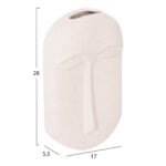 ΕΠΙΤΡΑΠΕΖΙΟ ΚΕΡΑΜΙΚΟ ΔΙΑΚΟΣΜΗΤΙΚΟ HUMANS HM4586 ΕΚΡΟΥ ΚΡΥΣΤΑΛΛΙΚΟ 17x5.5x28Υεκ - Image 2