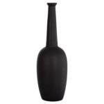 ΕΠΙΤΡΑΠΕΖΙΟ ΚΕΡΑΜΙΚΟ ΔΙΑΚΟΣΜΗΤΙΚΟ ELENDIL HM4591.02 ΜΑΥΡΟ ΜΑΤ Φ12x39.5Υεκ - Image 3