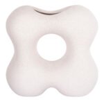 ΕΠΙΤΡΑΠΕΖΙΟ ΚΕΡΑΜΙΚΟ ΔΙΑΚΟΣΜΗΤΙΚΟ SEBOR HM4594.01 ΥΠΟΛΕΥΚΟ ΚΡΥΣΤΑΛΛΙΚΟ 18x9x18Υεκ - Image 3