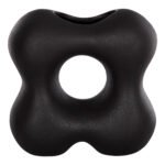 ΕΠΙΤΡΑΠΕΖΙΟ ΚΕΡΑΜΙΚΟ ΔΙΑΚΟΣΜΗΤΙΚΟ SEBOR HM4594.02 ΜΑΥΡΟ ΜΑΤ 18x9x18Υεκ - Image 3