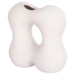 ΕΠΙΤΡΑΠΕΖΙΟ ΚΕΡΑΜΙΚΟ ΔΙΑΚΟΣΜΗΤΙΚΟ SEBOR HM4594.01 ΥΠΟΛΕΥΚΟ ΚΡΥΣΤΑΛΛΙΚΟ 18x9x18Υεκ - Image 4