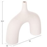 ΕΠΙΤΡΑΠΕΖΙΟ ΚΕΡΑΜΙΚΟ ΔΙΑΚΟΣΜΗΤΙΚΟ ΣΕΙΡΑ ISIL HM4601.01 ΚΡΥΣΤΑΛΛ.ΥΠΟΛΕΥΚΟ 35x10x32.5Υεκ - Image 2