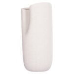 ΕΠΙΤΡΑΠΕΖΙΟ ΚΕΡΑΜΙΚΟ ΔΙΑΚΟΣΜΗΤΙΚΟ GLAΖΕ HM4606.01 ΚΡΥΣΤΑΛΛΙΚΟ ΥΠΟΛΕΥΚΟ 17x16,5x37Υεκ - Image 3