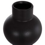 ΕΠΙΤΡΑΠΕΖΙΟ ΚΕΡΑΜΙΚΟ ΔΙΑΚΟΣΜΗΤΙΚΟ SCEPTER HM4604.02 ΜΑΥΡΟ ΜΑΤ Φ17x39Υεκ - Image 5