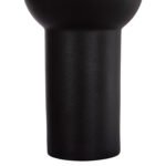 ΕΠΙΤΡΑΠΕΖΙΟ ΚΕΡΑΜΙΚΟ ΔΙΑΚΟΣΜΗΤΙΚΟ SCEPTER HM4605.02 ΜΑΥΡΟ ΜΑΤ Φ15x30Υ εκ. - Image 6