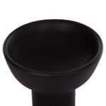 ΕΠΙΤΡΑΠΕΖΙΟ ΚΕΡΑΜΙΚΟ ΔΙΑΚΟΣΜΗΤΙΚΟ ELENDIL HM4603.02 ΜΑΥΡΟ ΜΑΤ Φ20x26.5Υεκ - Image 6