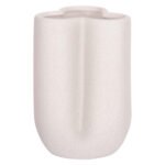 ΕΠΙΤΡΑΠΕΖΙΟ ΚΕΡΑΜΙΚΟ ΔΙΑΚΟΣΜΗΤΙΚΟ GLAΖΕ HM4613.01 ΚΡΥΣΤΑΛΛΙΚΟ ΥΠΟΛΕΥΚΟ Φ16x22Υεκ - Image 3