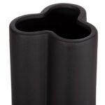 ΕΠΙΤΡΑΠΕΖΙΟ ΚΕΡΑΜΙΚΟ ΔΙΑΚΟΣΜΗΤΙΚΟ GLAΖΕ HM4612.02 ΜΑΥΡΟ ΜΑΤ Φ14x29Υεκ - Image 6