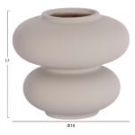 ΕΠΙΤΡΑΠΕΖΙΟ ΚΕΡΑΜΙΚΟ ΔΙΑΚΟΣΜΗΤΙΚΟ ROOK HM4629.03 ΓΚΡΙ ΜΑΤ Φ18x17Υεκ - Image 2