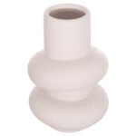 ΕΠΙΤΡΑΠΕΖΙΟ ΚΕΡΑΜΙΚΟ ΔΙΑΚΟΣΜΗΤΙΚΟ ROOK HM4627.01 ΥΠΟΛΕΥΚΟ ΚΡΥΣΤΑΛΛΙΚΟ Φ16x25,5Υεκ - Image 3