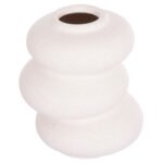 ΕΠΙΤΡΑΠΕΖΙΟ ΚΕΡΑΜΙΚΟ ΔΙΑΚΟΣΜΗΤΙΚΟ ROOK HM4628.01 ΥΠΟΛΕΥΚΟ ΚΡΥΣΤΑΛΛΙΚΟ Φ14x19Υεκ - Image 3