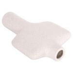 ΕΠΙΤΡΑΠΕΖΙΟ ΚΕΡΑΜΙΚΟ ΔΙΑΚΟΣΜΗΤΙΚΟ ΣΕΙΡΑ ARKEN HM4622.01 ΚΡΥΣΤΑΛΛ.ΥΠΟΛΕΥΚΟ 22.5x7.5x34Υεκ - Image 5