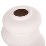 ΕΠΙΤΡΑΠΕΖΙΟ ΚΕΡΑΜΙΚΟ ΔΙΑΚΟΣΜΗΤΙΚΟ ROOK HM4628.01 ΥΠΟΛΕΥΚΟ ΚΡΥΣΤΑΛΛΙΚΟ Φ14x19Υεκ - Image 5