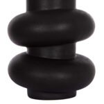 ΕΠΙΤΡΑΠΕΖΙΟ ΚΕΡΑΜΙΚΟ ΔΙΑΚΟΣΜΗΤΙΚΟ ROOK HM4627.02 ΜΑΥΡΟ ΜΑΤ Φ16x25,5Υεκ - Image 6