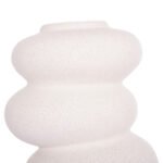 ΕΠΙΤΡΑΠΕΖΙΟ ΚΕΡΑΜΙΚΟ ΔΙΑΚΟΣΜΗΤΙΚΟ ROOK HM4628.01 ΥΠΟΛΕΥΚΟ ΚΡΥΣΤΑΛΛΙΚΟ Φ14x19Υεκ - Image 6