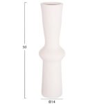 ΕΠΙΤΡΑΠΕΖΙΟ ΚΕΡΑΜΙΚΟ ΔΙΑΚΟΣΜΗΤΙΚΟ SCEPTER HM4637.01 ΚΡΥΣΤΑΛΛΙΚΟ ΥΠΟΛΕΥΚΟ Φ14x50Υεκ - Image 2