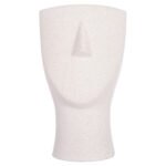 ΕΠΙΤΡΑΠΕΖΙΟ ΚΕΡΑΜΙΚΟ ΔΙΑΚΟΣΜΗΤΙΚΟ HUMANS HM4632 ΥΠΟΛΕΥΚΟ ΚΡΥΣΤΑΛΛΙΚΟ Φ13x22Υεκ - Image 3