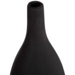 ΕΠΙΤΡΑΠΕΖΙΟ ΚΕΡΑΜΙΚΟ ΔΙΑΚΟΣΜΗΤΙΚΟ GALAD HM4635.02 ΜΑΥΡΟ ΜΑΤ Φ14x33,5Υεκ - Image 4