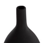 ΕΠΙΤΡΑΠΕΖΙΟ ΚΕΡΑΜΙΚΟ ΔΙΑΚΟΣΜΗΤΙΚΟ GALAD HM4633.02 ΜΑΥΡΟ ΜΑΤ Φ18x49Υ εκ. - Image 5