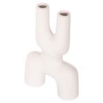 ΕΠΙΤΡΑΠΕΖΙΟ ΚΕΡΑΜΙΚΟ ΔΙΑΚΟΣΜΗΤΙΚΟ MANI HM4642.01 ΥΠΟΛΕΥΚΟ ΚΡΥΣΤΑΛΛΙΚΟ 15,5x6x23,5Υεκ - Image 4