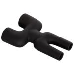 ΕΠΙΤΡΑΠΕΖΙΟ ΚΕΡΑΜΙΚΟ ΔΙΑΚΟΣΜΗΤΙΚΟ MANI HM4642.02 ΜΑΥΡΟ ΜΑΤ 15,5x6x23,5Υεκ - Image 5