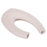 ΕΠΙΤΡΑΠΕΖΙΟ ΚΕΡΑΜΙΚΟ ΔΙΑΚΟΣΜΗΤΙΚΟ ELLIPTO HM4643.01 ΥΠΟΛΕΥΚΟ ΚΡΥΣΤΑΛΛΙΚΟ 15x7x21,5Υεκ - Image 5