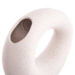 ΕΠΙΤΡΑΠΕΖΙΟ ΚΕΡΑΜΙΚΟ ΔΙΑΚΟΣΜΗΤΙΚΟ ELLIPTO HM4645.01 ΥΠΟΛΕΥΚΟ ΚΡΥΣΤΑΛΛΙΚΟ 23x8x16Υεκ - Image 6