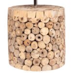 ΕΠΙΤΡΑΠΕΖΙΟ ΚΥΛΙΝΔΡΙΚΟ ΦΩΤΙΣΤΙΚΟ TWIGGY HM4427 DRIFTWOOD & ΜΠΕΖ ΚΑΠΕΛΟ Φ24.5x45Υεκ. - Image 4