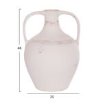 ΔΙΑΚΟΣΜΗΤΙΚΟΣ ΑΜΦΟΡΕΑΣ FEAX HM4676.02S ΛΕΥΚΗ ΤΕΡΑΚΟΤΑ--35x35x48Υεκ. - Image 2