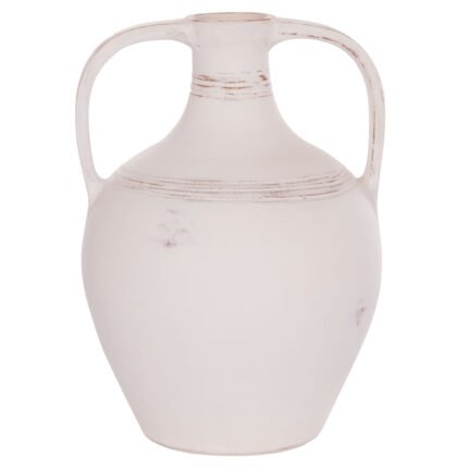 Αγόρασε ΔΙΑΚΟΣΜΗΤΙΚΟΣ ΑΜΦΟΡΕΑΣ FEAX HM4676.02S ΛΕΥΚΗ ΤΕΡΑΚΟΤΑ--35x35x48Υεκ. σε μοναδική τιμή στο clickforshop.gr