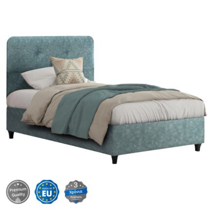 Αγόρασε ΚΡΕΒΑΤΙ DOLORES LIGHT GREEN HM648.27 ΓΙΑ ΣΤΡΩΜΑ 120x200 εκ. σε μοναδική τιμή στο clickforshop.gr