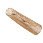 ΦΩΤΙΣΤΙΚΟ ΔΑΠΕΔΟΥ HM4341 ΜΕΤΑΛΛΟ-PAPER ROPE ΣΕ ΜΠΕΖ ΑΜΜΟΥ Φ26Χ120,5Υεκ. - Image 3