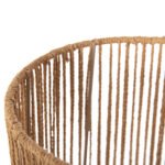 ΦΩΤΙΣΤΙΚΟ ΔΑΠΕΔΟΥ HM4341 ΜΕΤΑΛΛΟ-PAPER ROPE ΣΕ ΜΠΕΖ ΑΜΜΟΥ Φ26Χ120,5Υεκ. - Image 5