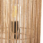 ΦΩΤΙΣΤΙΚΟ ΔΑΠΕΔΟΥ HM4341 ΜΕΤΑΛΛΟ-PAPER ROPE ΣΕ ΜΠΕΖ ΑΜΜΟΥ Φ26Χ120,5Υεκ. - Image 6