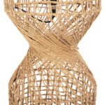 ΦΩΤΙΣΤΙΚΟ ΔΑΠΕΔΟΥ HM4358 ΜΕΤΑΛΛΟ-PAPER ROPE ΣΕ ΚΑΦΕ-2 ΛΑΜΠΕΣ Φ25x102Υεκ. - Image 5