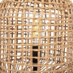 ΦΩΤΙΣΤΙΚΟ ΔΑΠΕΔΟΥ HM4359 ΜΕΤΑΛΛΟ-PAPER ROPE ΣΕ ΚΑΦΕ-2 ΛΑΜΠΕΣ Φ25x78,5Υεκ. - Image 6