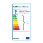 ΦΩΤΙΣΤΙΚΟ ΔΑΠΕΔΟΥ ΞΥΛΙΝΟ CAGNEY ΜΕ ΓΚΡΙ ΠΟΔΙΑ ΚΑΙ ΓΚΡΙ ΚΑΠΕΛΟ HM7272.09 Φ38x145 εκ. - Image 4