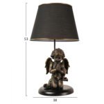 ΦΩΤΙΣΤΙΚΟ ΕΠΙΤΡΑΠΕΖΙΟ ΧΡΥΣΟ HM7477.01 38x53 εκ. - Image 2