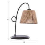 ΦΩΤΙΣΤΙΚΟ ΕΠΙΤΡΑΠΕΖΙΟ HM7490.02 ΣΕ ΦΥΣΙΚΟ ΧΡΩΜΑ 12x43 εκ. - Image 2