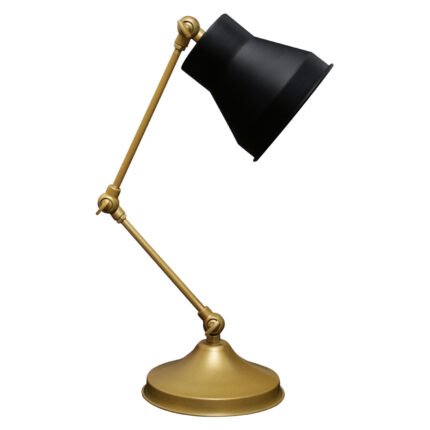 Αγόρασε ΦΩΤΙΣΤΙΚΟ ΕΠΙΤΡΑΠΕΖΙΟ ΜΕΤΑΛΛΙΚΟ ΧΡΥΣΟ ΜΑΥΡΟ HM7590.01 σε μοναδική τιμή στο clickforshop.gr