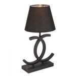 ΦΩΤΙΣΤΙΚΟ ΕΠΙΤΡΑΠΕΖΙΟ ΜΕΤΑΛΛΙΚΟ ΜΑΥΡΟ HM7436.02 27x45Υ εκ. - Image 3