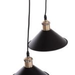 ΦΩΤΙΣΤΙΚΟ ΟΡΟΦΗΣ 2ΦΩΤΟ BELL HM7531.11 ΜΑΥΡΟ ΜΕΤΑΛΛΟ-ΧΑΛΚΙΝΟ ΝΤΟΥΙ Φ21,5x135Υεκ. - Image 4