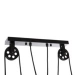 ΦΩΤΙΣΤΙΚΟ ΟΡΟΦΗΣ 3-ΦΩΤΟ HM4120 ΜΕΤΑΛΛΟ ΣΕ ΜΑΥΡΟ ΧΡΩΜΑ 91x91x95,5Υεκ - Image 6