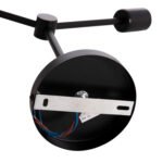 ΦΩΤΙΣΤΙΚΟ ΟΡΟΦΗΣ 3-ΦΩΤΟ LIGHTY HM7404.11 ΜΕΤΑΛΛΟ ΣΕ ΜΑΥΡΟ 52x5x48Υεκ. - Image 6