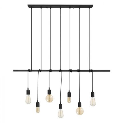 Αγόρασε ΦΩΤΙΣΤΙΚΟ ΟΡΟΦΗΣ 7ΦΩΤΟ ΜΕΤΑΛΛΙΚΟ ΜΑΥΡΟ HM7266 120Χ10Χ180 εκ. σε μοναδική τιμή στο clickforshop.gr